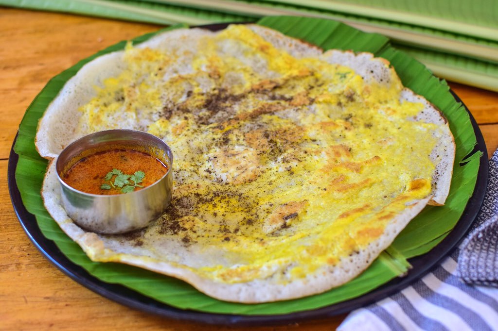egg uthapam